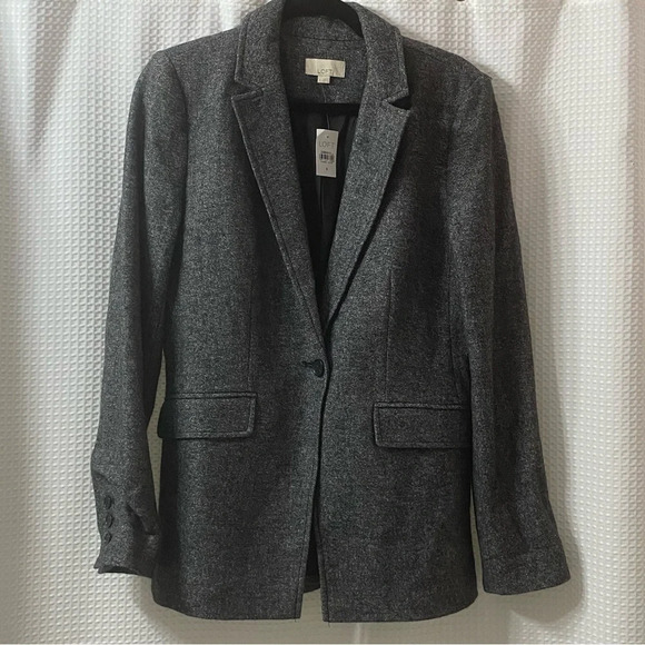 NWT LOFT Wool Blend Blazer - Picture 1 of 6